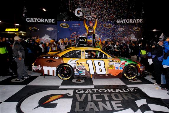 2012 Richmond April NASCAR Sprint Cup Kyle Busch Victory Lane Horizontal