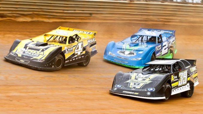 (3-10-18) Michael Smith #4 - Eddie King Jr. #39 - Anthony White #2 (Volunteer Speedway - Steel Head Late Model)