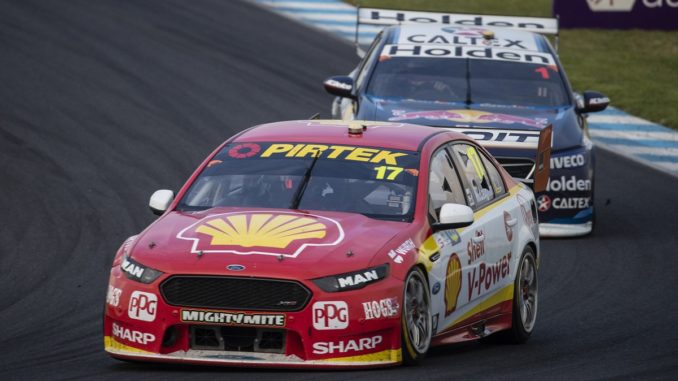 Scott McLaughlin of DJR Team Penske during the , , , April 21, 2018.