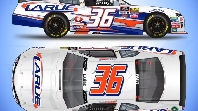 Alex Labbe Watkins Glen Paint Scheme